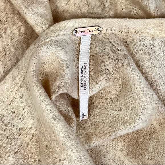 🛑SOLD🛑Free People Beaded Secret Heart Tank Top Gold Embellishments Size Small - Picture 10 of 10